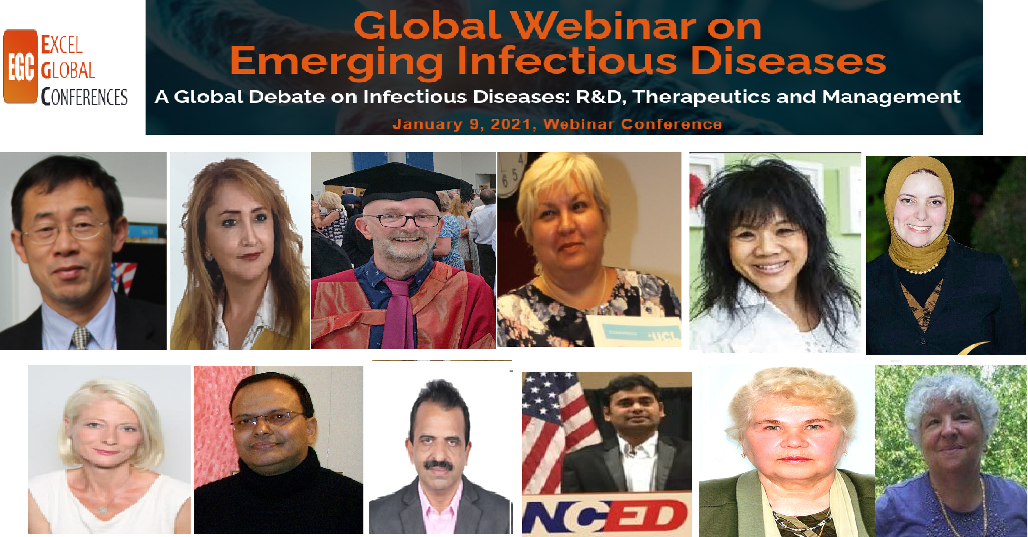 2nd Global Webinar on <br>Emerging Infectious Diseases 